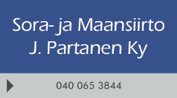 Sora ja Maansiirto J Partanen Ky logo